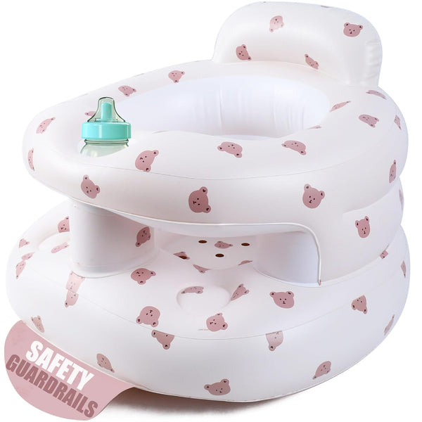 Bavbiiy Upgraded Inflatable Baby Seat for Babies 3-36 Months, Inflatable Baby Chair Sit