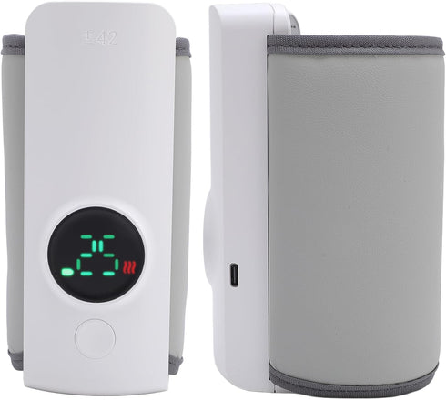 Hamwesh 6 Portable Bottle Warmer, Temperature Gears Adjustable Hook and Loop Design with USB Rechargeable Cordless