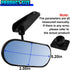 Deaelf 360 Baby Car Mirror Rear Facing, Adjustable HD Wide Angle Convex Mirror, Auto Interior Safety Rearview Mirrors