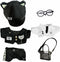 niannyyhouse 20cm Plush Doll Clothes Set - Hat, Coat, Shirt, Pants, Backpack & Glasses for 8in Dolls