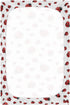 Sheet,52x28IN Pfrewn Crib Sheets for Boys Girls Red Ladybug Fitted Crib Sheet Fits Standard Crib Mattress Pads Stretch