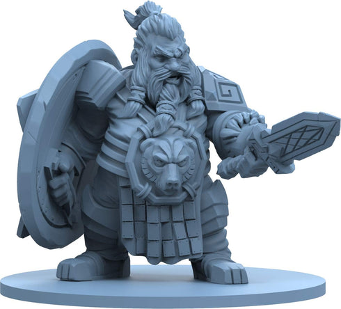 Godtear: Rhodri, Thane of The Forsaken Holds - Guardians Champions Set by Steamforged Games