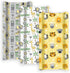 Grow Wild 3 Pack 3 Pack Crib Sheets and Changing Pad Covers Bundle - Soft & Stretchy Jersey Cotton - Safari Animals