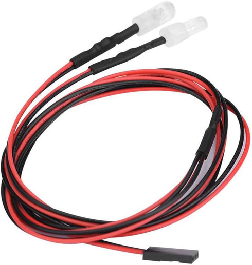 2PCS RC Headlight Kit for Better Lighting Performance, Cool and Durable, Gift for Kids Car Toys