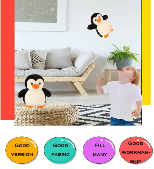 CHELEI2019 8.7" Penguin Stuffed Animal Soft Stuffed Penguin Plush Toy,Gifts for Kids,Girls