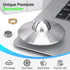 UFO Fidget Spinner Toy for Kids Adults, Alloy Metal Spaceship Finger Hand Spinner, Cool Desk Gadget Decoration