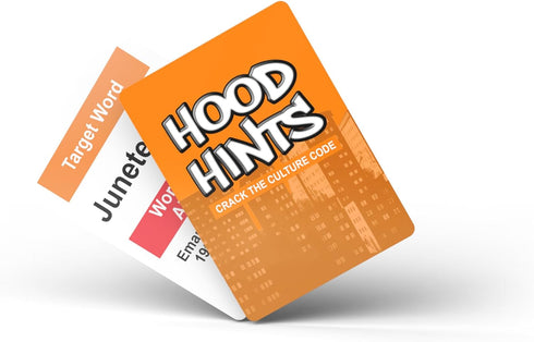 Hood Hints Black Culture Unleashed Charades Game - Connect & Laugh with Culturally Rich Cards for Family