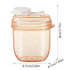 Generic Powder Formula Dispenser - Airtight Food Storage Reserve Box Holder | Sealed Portable Formula Dispenser | Rice