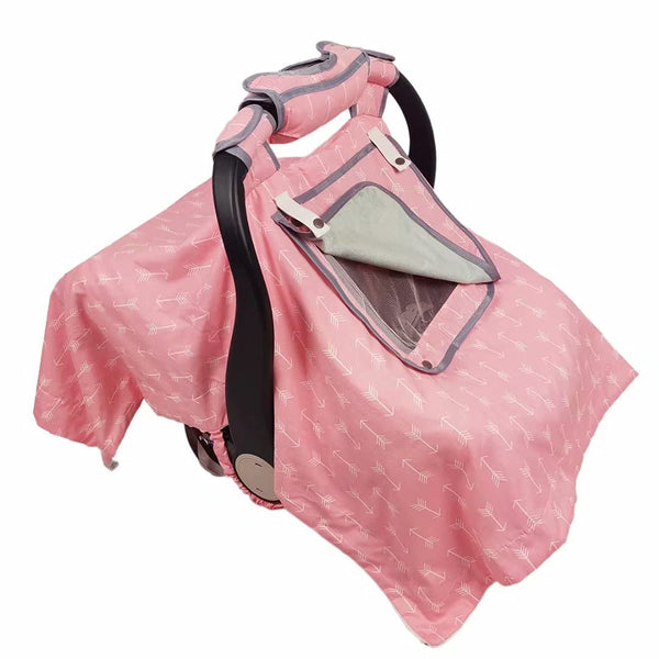 Car seat Covers for Babies, 2-in-1 Nursing Cover & Infant Carseat Canopy