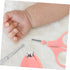 SECFOU Nail Kit Cute Case Grooming for Newborns and Toddlers Includes Nail Clippers Scissors and Tweezers Safe