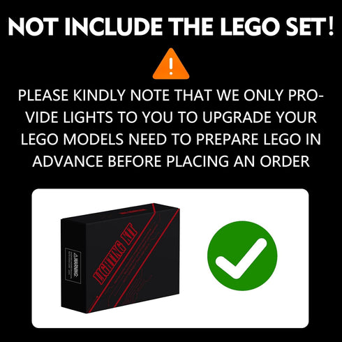 LED Lighting Compatible with Lego McLaren Formula Race Car 42141, Light Kit for Model, NOT Included