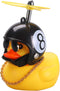 wonuu Rubber Duck Car Decorations - Cute Yellow Duck Dashboard Ornaments with Propeller (W-8&Black)