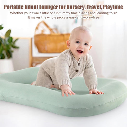 Tummy Baby Support Cushion for Newborn, Infant Support Cushion, Portable Time Mat for Home and Travel, Supervised Use
