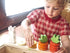 Counting Counting, 18 Tender Leaf Toys - Carrots - Wooden Ring Stacker - Educational Toy for Early Learning, Color