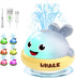 Baby Bath Toys: Bath Whale Toy Sprinkler, Light Up Bath Toys for
