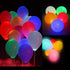20 LED Light Up Balloons, 12 inch Neon Mixed Colors, Flashing Glow in the Dark for Birthday Party, Wedding, Halloween