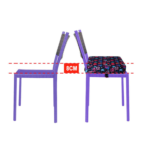 SUNMALL Toddler Booster Seat for Dining Table,Chair Increasing Cushion for Baby Kids,Portable Dismountable Adjustable