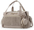 Zhongzhi Personalized Name Mommy Diaper Bag Baby Stroller Organizer Large Capacity Maternity Bag