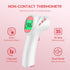 No-Touch Forehead Thermometer, Infrared Digital Thermometer for Adults, Kids & Babies, LCD Backlight Display, Fever Alarm and 1s Instant Reading - Pink