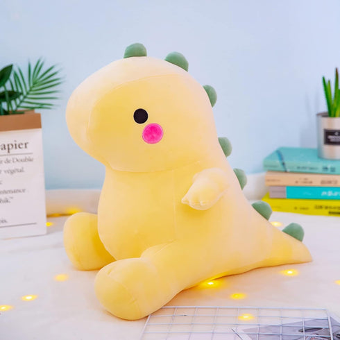 Cute Dinosaur Plush Toys, Fat Dinosaur Stuffed Animals, Soft Stuffed Animal Dino Plushies for Kids