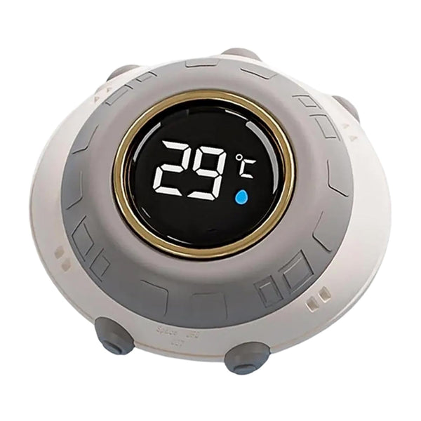DuskHaven Bath Thermometer Water Temperature Meter Bath Toy Waterproof for Bathroom Bathtub, UFO