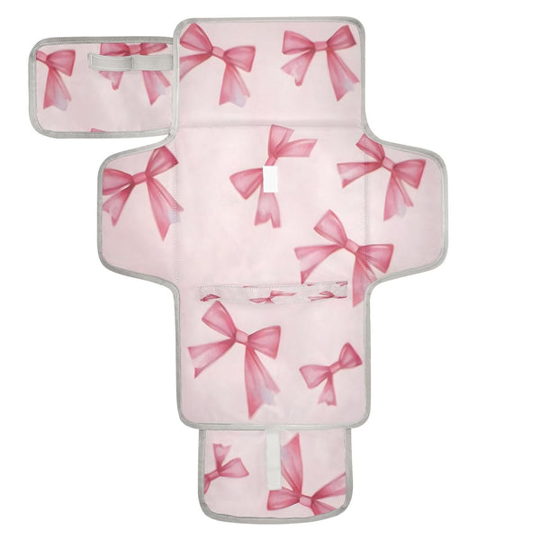 DUOBU Portable Diaper Changing Pad Foldable Baby Changing Mat with Built-in Pillow Waterproof