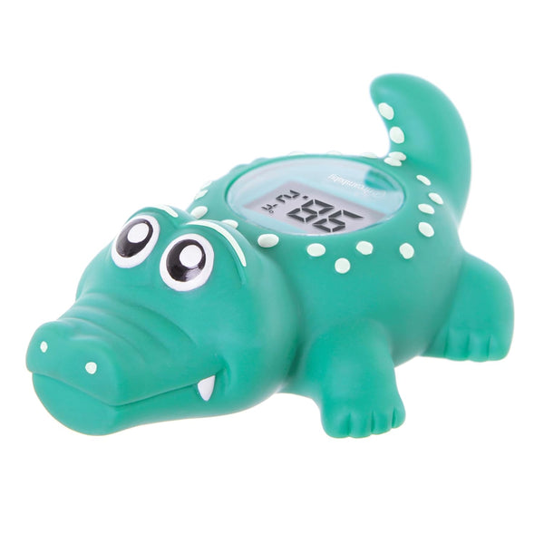Dreambaby Floating Crocodile Bath Thermometer - Water Temperature Monitoring for Newborns, Infants, Toddlers