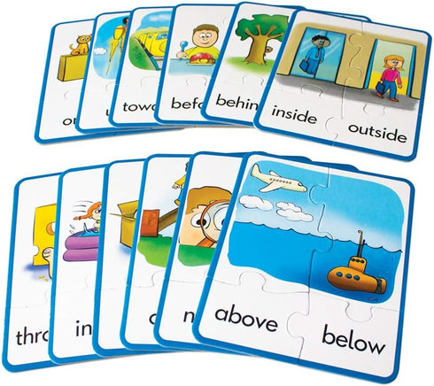 Junior Learning JL245 Preposition Puzzles, Multicolor