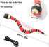 CSD Interactive Smart Sensing Snake Toy for Cats, Dogs &Kids - USB Rechargeable, Automatically Senses Obstacles