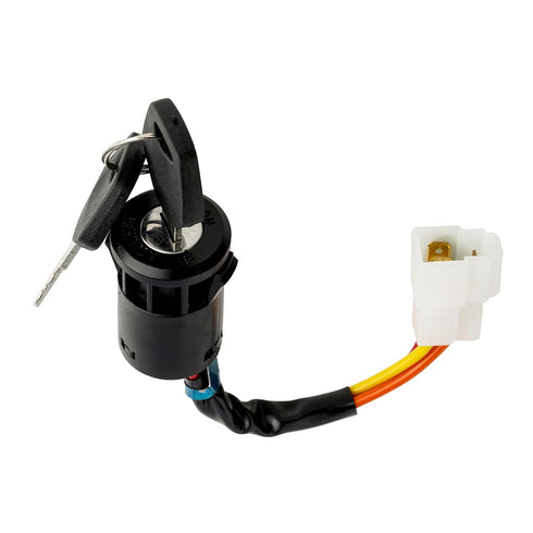 Key Switch Start Power Electric Door Lock Accessory for Kids Ride On Car, Replacement Model J