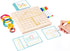 Wooden Geoboard with Rubber Bands, Educational Toy for Spatial Reasoning and Fine Motor Skills for Kids 3 Years+