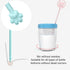 Psdndeww Convenient Baby Milk Powder Stirrer Lovely Stir Stick Mixing Rod with Over-Heat Reminding Silicone Mixing