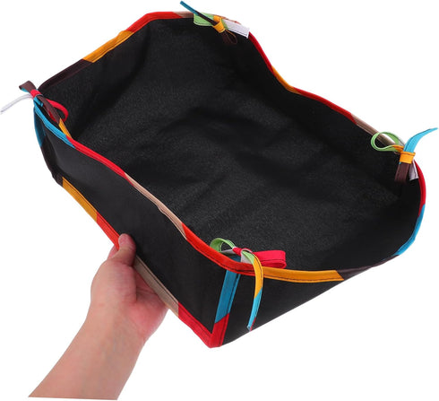 Toyvian Multi-functional Stroller Storage Bag Oxford Cloth Diaper Caddy Pushchair Organizer for Travel Stroller