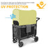 LUAATT W2/w4 Stretchy Panoramic Canopy Compatible with Wonderfold Stroller Wagons All Model,Sun Shade and Protection