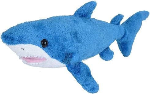Wild Republic Mako Shark Plush, Stuffed Animal, Gifts for Kids, Sea Critters 11 Inches