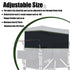 Waybas 4 W2 W4 102 13 Side Breathable Wagon Stroller Sunshade Net Canopy, Adjustable Wagon Attachment Cover Canopy