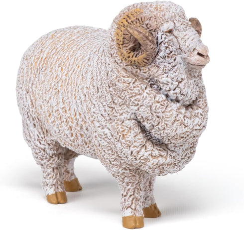 Papo - Hand-Painted - Merinos Sheep Figurine - Farmyard Friends - 51174 - Collectible - Suitable for Boys and Girls 3+