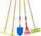 Theefun Kids Garden Tool Set: Safe Toddler Size Hoe, Rake, Shovel, Leaf