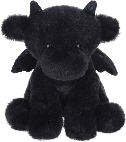Apricot Lamb Black Dragon Plush Stuffed Animals for Kids, Soft Cute Plush