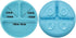 PandaEar Divided Unbreakable Silicone Baby and Toddler Plates - 3 Pack - Non-Slip - Dishwasher and Microwave Safe - Silicone (Blue Green Yellow) by PandaEar