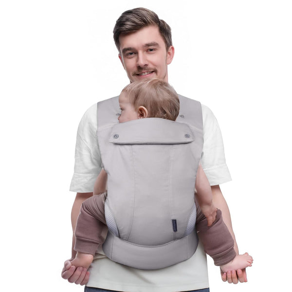 mommore Baby Carrier Newborn to Toddler, Ergonomic Baby Infant Carrier with Lumbar