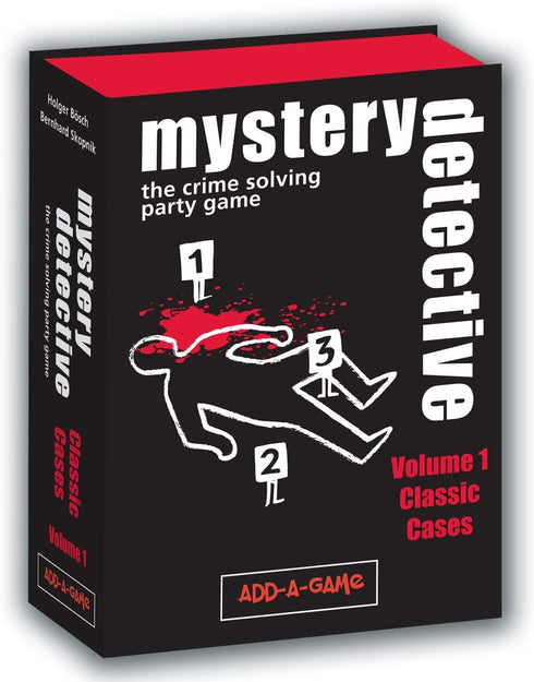 Mystery Detective Volume 1: Classic Cases - Cooperative Party Game for Brainstorming Skills
