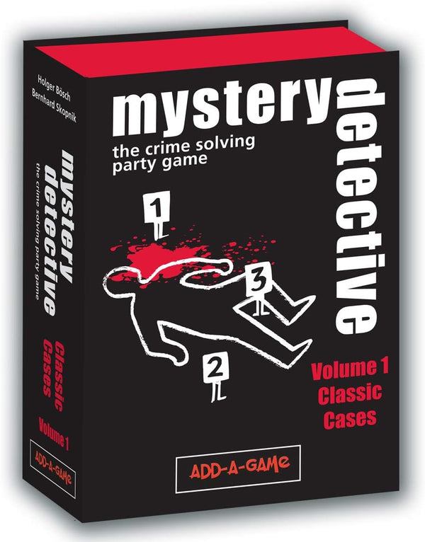 Mystery Detective Volume 1: Classic Cases - Cooperative Party Game for Brainstorming Skills