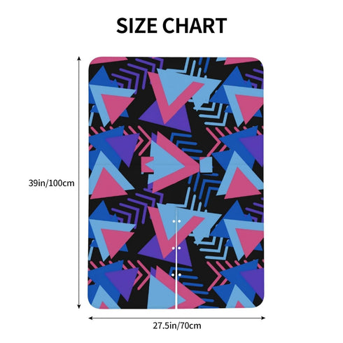 Hcpwzrf 80s Cool Retro Memphis Baby Car Seat Cover & Nursing Cover - Breathable Stretch Multi-Use Cover