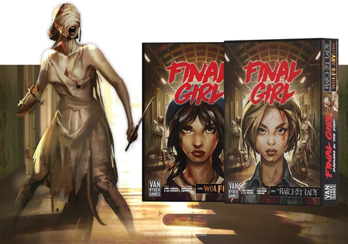 Final Girl: Wave 2: Madness in The Dark – Board Game by Van Ryder Games, Core Box Required, 1 Player