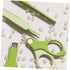Set CHILDWEET Manicure Kit with Nail Clippers and Nail Filer for Infants Portable Green for Newborn Grooming and Travel