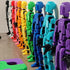 9PCS T-13 3D 13 Dummy 13 (9 EIMONEY Assembly Completed Action Figure Printed Multi-Jointed Movable,Lucky Action