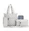 SONARIN Multifunctional 7pcs Diaper Bag Tote Set,Large Travel Baby Nappy Changing Bag Shoulder