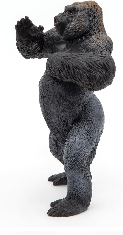 Papo Hand-Painted Wild Animal Kingdom Mountain Gorilla Figurine - Collectible for Children, Suitable for Ages 3+