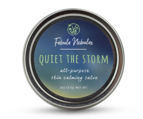 Fabula Nebulae Quiet the Storm Organic Calming Salve and Calendula Ointment, Eczema Cream for